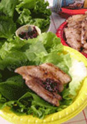豚肉のみそ漬け(バーベキュー編)-レシピのメイン写真