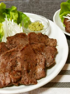 牛タンのわさび添え-レシピのメイン写真