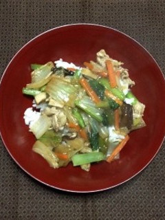 即席中華丼-レシピのメイン写真