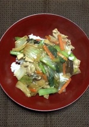 即席中華丼-レシピのメイン写真