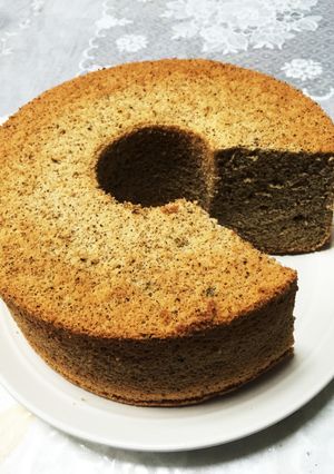 紅茶シフォンケーキ-レシピのメイン写真