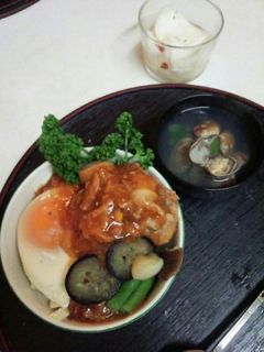血管ダイエット食712(無油ロコモコ)-レシピのメイン写真
