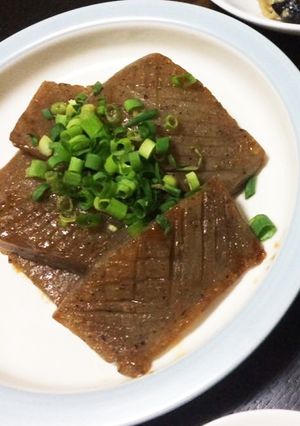 こんにゃくステーキガーリックバター-レシピのメイン写真