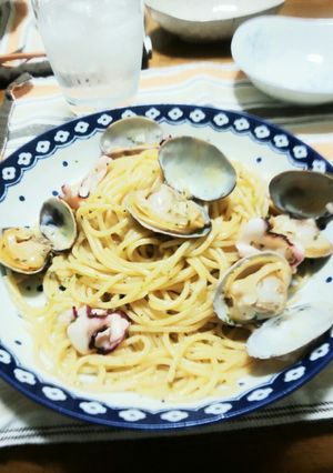 ボンゴレビアンたこ-レシピのメイン写真