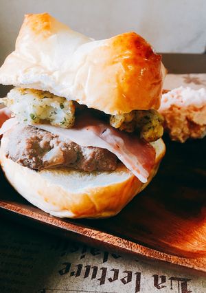 ハンバーガー-レシピのメイン写真