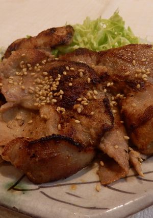 豚の味噌漬け☆簡単調味料二種でもコク旨！-レシピのメイン写真