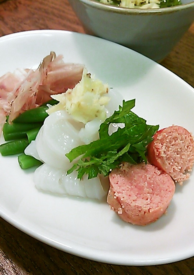 イカと炙りたらこの箸休め-レシピのメイン写真