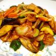 柔らか胸肉で旨々炒め