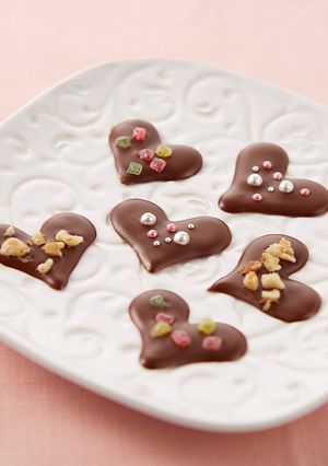 ラフなハートチョコ-レシピのメイン写真
