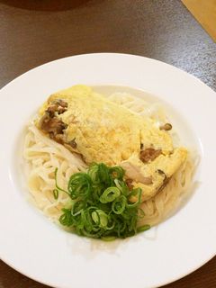 だし巻き卵のおうどん-レシピのメイン写真