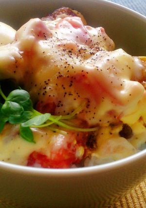 カラトマチー丼♪-レシピのメイン写真