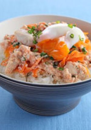 にんじんとささみのSOYどんぶり-レシピのメイン写真