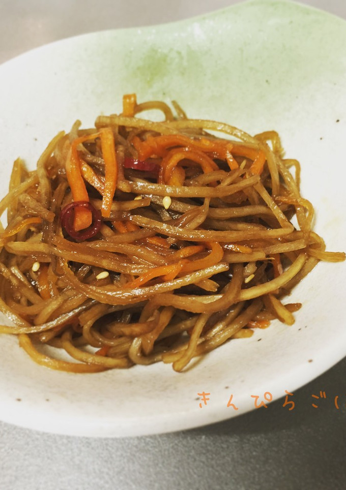 いつものあの味！簡単きんぴらごぼう-レシピのメイン写真