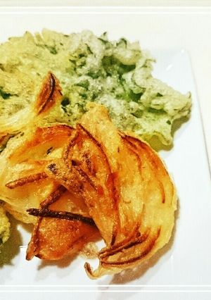 お野菜メイン☆酢しょうがかきあげと大葉天-レシピのメイン写真