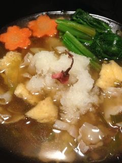 桜あんかけうどん-レシピのメイン写真