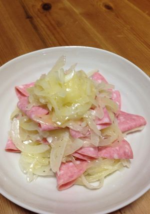 春！新たまねぎのサラダ-レシピのメイン写真