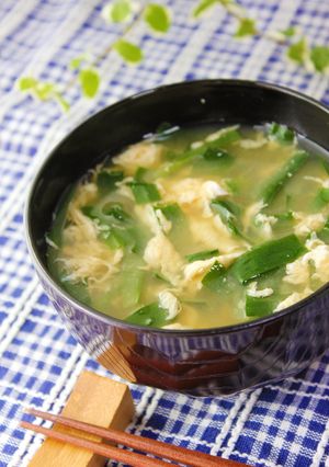 ニラたまのお味噌汁-レシピのメイン写真