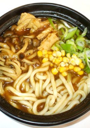 簡単カレーうどん♪カレーのルーでうどん♪-レシピのメイン写真