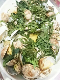 レンジで簡単!アサリのポン酢蒸し☆-レシピのメイン写真