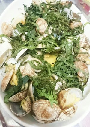 レンジで簡単！アサリのポン酢蒸し☆-レシピのメイン写真