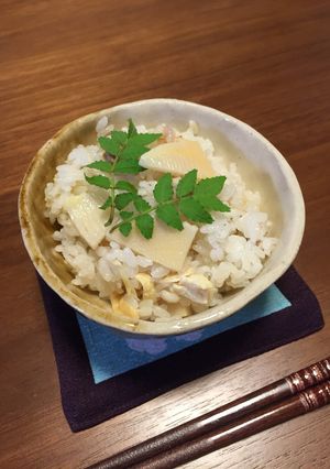 超簡単♡超美味しいタケノコご飯-レシピのメイン写真