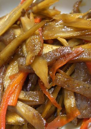 母の味！美味しく出来る簡単キンピラ！-レシピのメイン写真