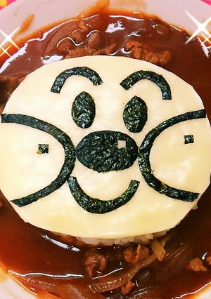 簡単！アンパンマンで可愛いくご飯-レシピのメイン写真
