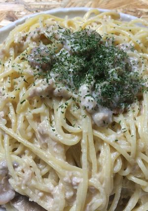 簡単！クリーミースパゲティ-レシピのメイン写真