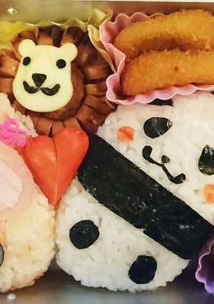 動物園なお弁当-レシピのメイン写真