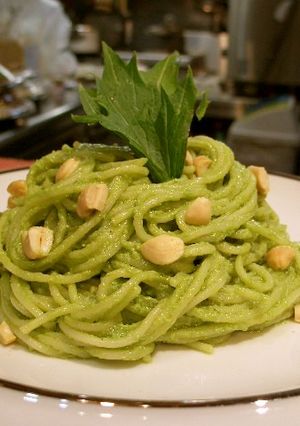 水菜の冷製パスタ-レシピのメイン写真
