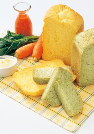 野菜ジュースで★ヘルシー野菜パン-レシピのメイン写真