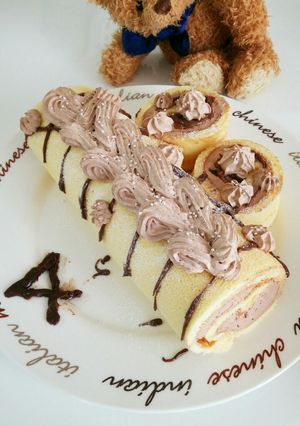 記念日◎ロールケーキ◎-レシピのメイン写真