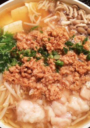 坦々鍋♡肉味噌で野菜もモーリモリ-レシピのメイン写真