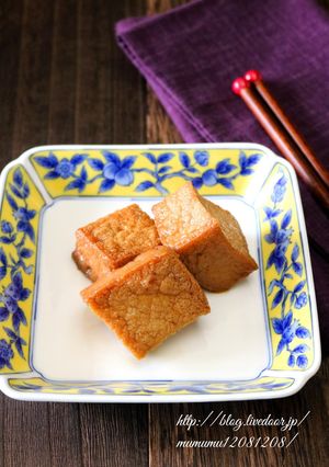 厚揚げ(絹揚げ)の煮物・お弁当にも。-レシピのメイン写真