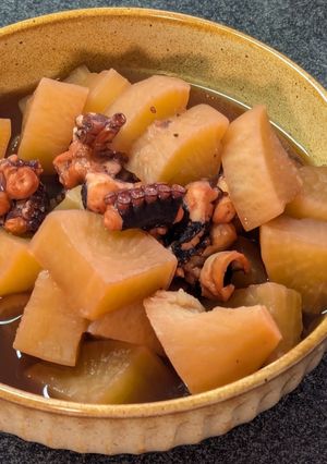 圧力鍋で♡タコと大根の柔らか煮-レシピのメイン写真