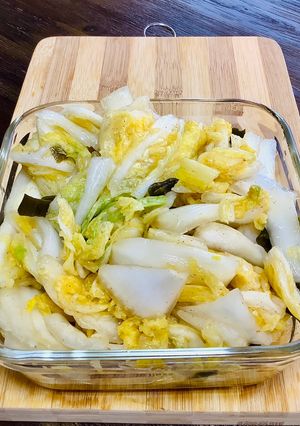 大量消費レシピ⁂白菜の浅漬け⁂-レシピのメイン写真