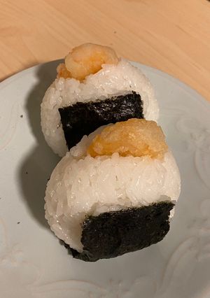 天むすおにぎり-レシピのメイン写真