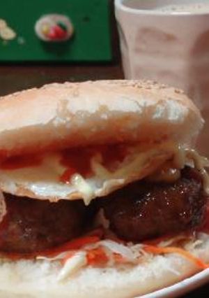 冷食でハンバーガー-レシピのメイン写真