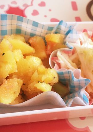 お弁当☆レンジで手軽に☆たらじゃがサラダ-レシピのメイン写真