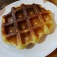 低糖 大豆粉でワッフル