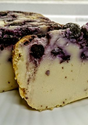 HM de ブルーベリーチーズケーキ-レシピのメイン写真