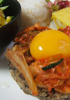 ユッケ風ハンバーグ-レシピのメイン写真