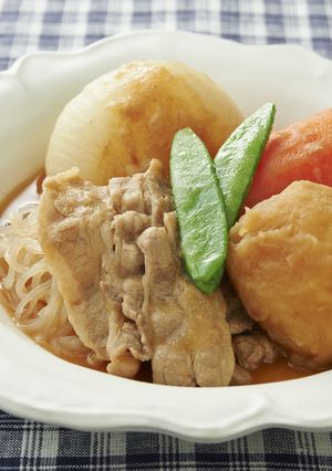 レンジで時短♪ほくほく♡まるごと肉じゃが-レシピのメイン写真