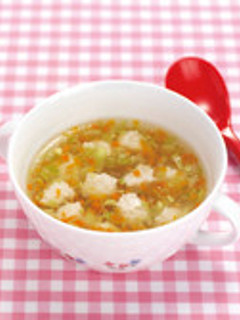 豆腐と鶏の団子スープ-レシピのメイン写真