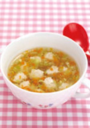 豆腐と鶏の団子スープ-レシピのメイン写真