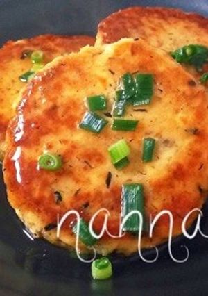 肉なし!豆腐とひじきのあんかけハンバーグ-レシピのメイン写真