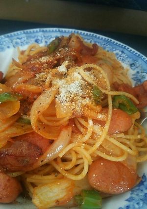 基本のナポリタン-レシピのメイン写真