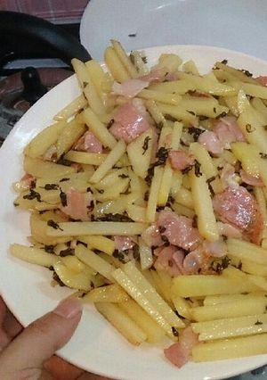 しその実・じゃがいも炒め-レシピのメイン写真