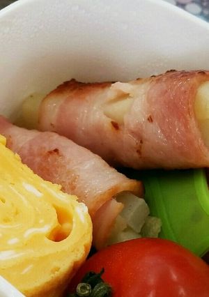お弁当用。簡単♪ポテトベーコン巻き-レシピのメイン写真