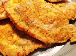 しょうが焼き用お肉で、簡単！ポークピカタ-レシピのメイン写真